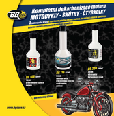BG 6900 KIT dekarbonizace pro 4-taktní motocykly